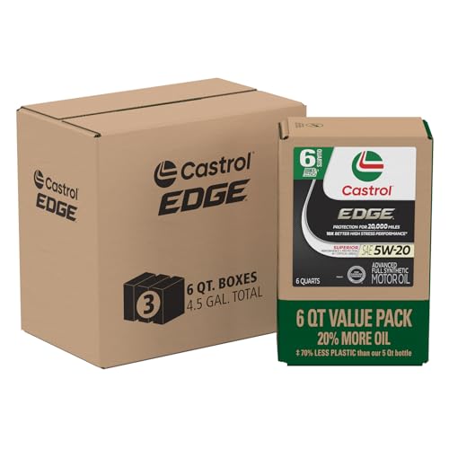 Castrol EDGE 5W-20 Aceite Motor Sintético Avanzado 3 Pack miniatura 1
