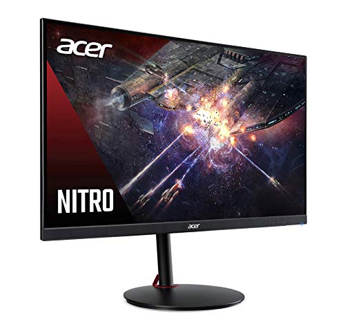 Image of acer Nitro XV272 LVbmiiprx 27 inch Full HD (1920 x 1080) IPS FreeSync Premium & G-SYNC Compatible Gaming Monitor, TUV & Eyesafe Certified, Up to 165Hz Refresh Rate (1 x Display Port, 2 x HDMI 2.0 Ports)