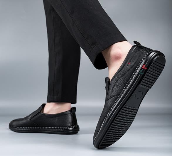 Men Soft Sole Business Working Office Shoes PU Walking Casual Driving Loafers Oxfords Male Luxury Party Fashion Formal Sneakers Comfort Dress Outdoor Working Walking3