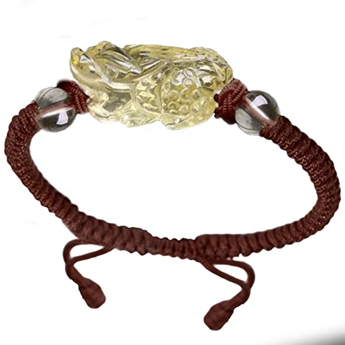 Feng Shui en cristal de citrine naturelle pour attirer la richesse au quotidien