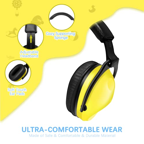 Image of ZOHAN Kids Ear Protection 3 Pack,Kids Noise Canceling Headphone for Concerts, Monster Truck, Fireworks