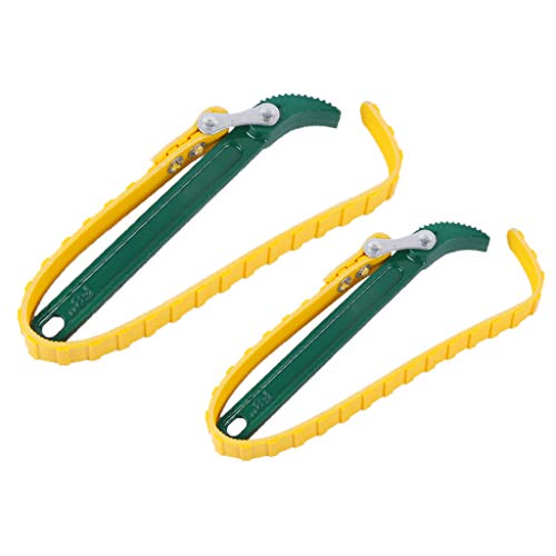 Generic Chave Ajustável para Filtro de óleo de Carro Chaves Manuais para Apertar aço, Borracha - 8 p