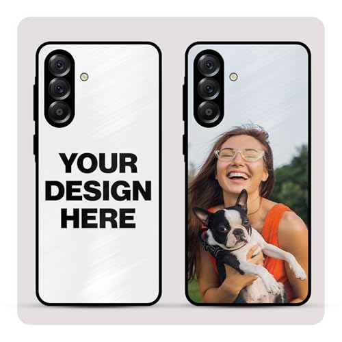 Image of Personalized Back Cover for Samsung Galaxy A37 | Custom Case with Name, Photo or Logo | PrintShield Hybrid with Soft TPU Grip & Scratch Protection