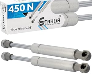 Stahlia Gasdruckfeder 450N (2 Stück) Professional-LINE