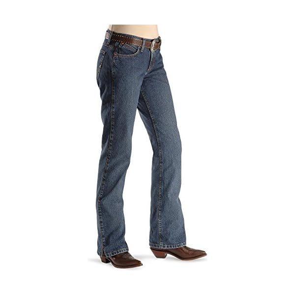 Wrangler-Womens-Cash-Mid-Rise-Vented-Hem-Ultimate-Riding-Jean Wrangler Women's Cash Mid Rise Vented Hem Ultimate Riding Jean, American Spirit, 5-30