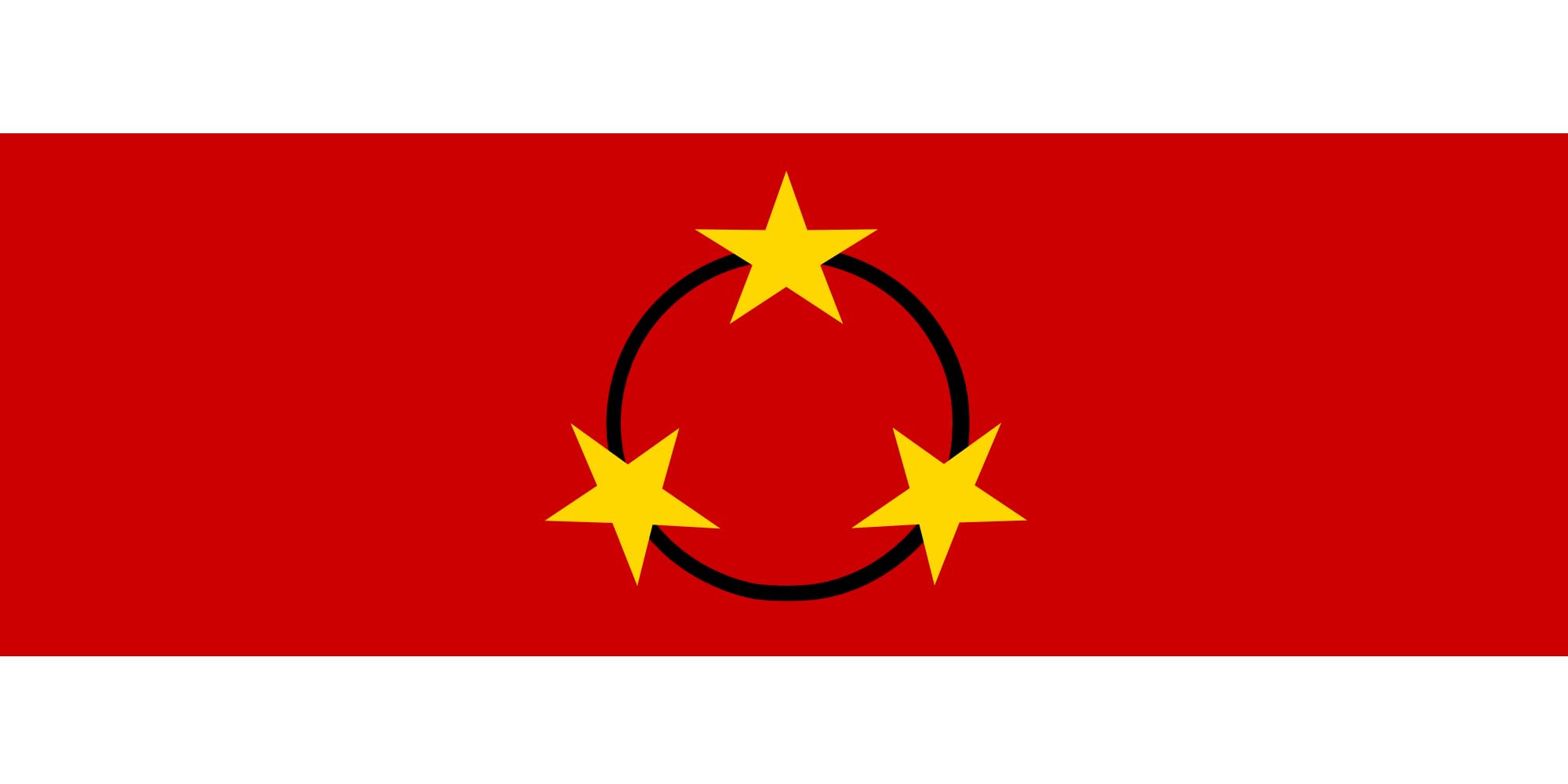 Drapeau Sarawak People s Guerilla Force tissu robuste exterieur