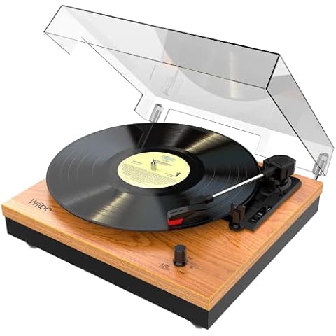 WIIBO ACOUSTICS Mustang 1965-BT - Tocadiscos de Vinilo con Bluetooth y Altavoces Cover