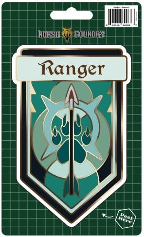 Norse Foundry Monk Vinyl Sticker - 3x4 Waterproof Die-Cut Decal for Laptops, Notebooks, Game Tables and More - Durable Matte Finish DND RPG Gaming Accessory image 5