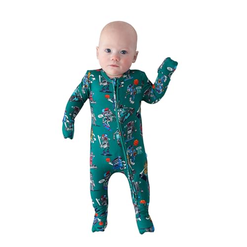 Image of Posh Peanut Convertible Baby Sleepers - Footless Baby Pajamas with 2 Way Zipper for Easy Diaper Changes