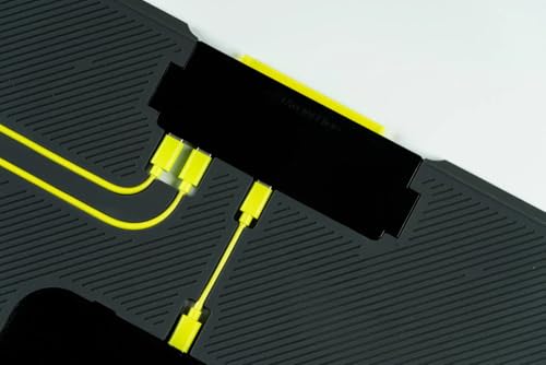 Image of Angry miao Wireless Charging Mouse Pad, Large RGB Gaming Desk Mat with Fast Wireless Charging Area, Extended Non-Slip Mousepad for Office and Gaming, Durable Water-Resistant Surface