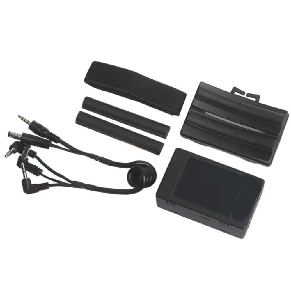 Gafas LCD de 6 cm aptas for FPV H.264(Black No battery)