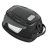 Loboo Motorcycle Tank Bag Expandable Motorcycle Bag, Magnetic Suction Quick Release No Contact With The Paint Surface Of The Fuel Tank Will Not Damage The Paint Surface Compatible With BMW for DUCATI