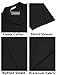 COOFANDY Men's Casual Button Down Shirts Short Sleeve Regular Fit Fashion Camp Beach Shirts Tops Black