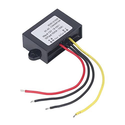 DC-zu-DC-Verstärkermodul. Effizienter 15-V-Ausgang für Fahrzeugsicherheitsgeräte. IP67 Wasserdicht