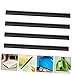 BESTYASH 4pcs Dustpan Lip Accessories Dustpan Edge Protectors Edge Replacement Strips Rubber Strips Compatible Cleaning Tools