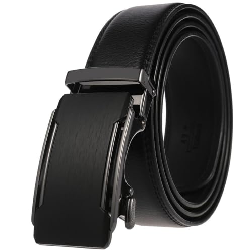 Men's Ratchet Belt, sliding and adjustable