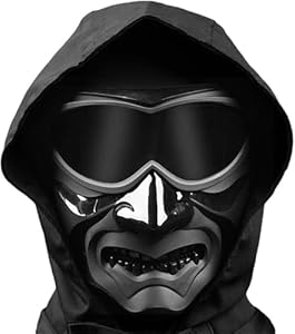Ycahowa Taktische Ritter Paintball Maske mit Kapuze