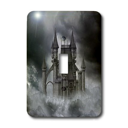 Château dans les nuages pour interrupteur déco poétique et mystique - 5