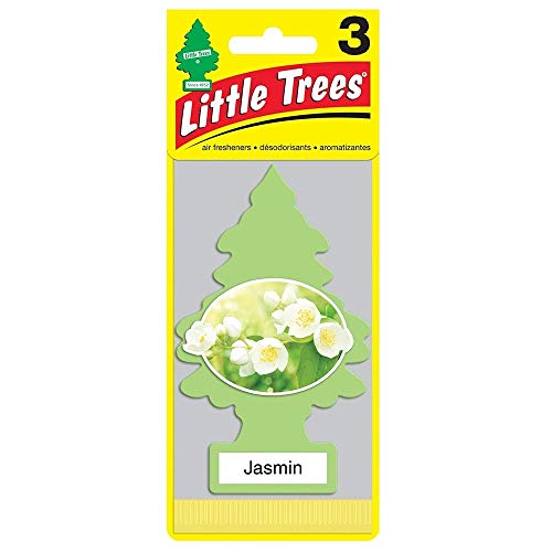 Image of Little Trees Car Air Freshener Cotton Paper - Set of 6 (Jasmin)