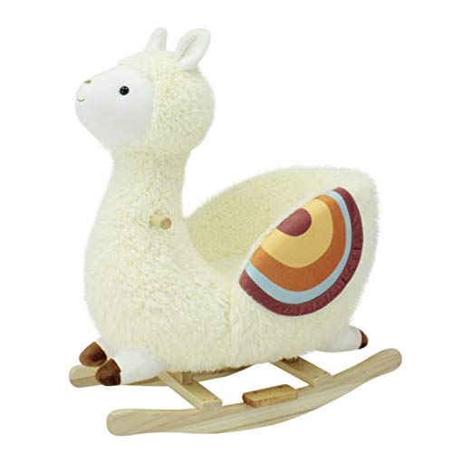 Image of Soft Landing | Joyrides | Sit-in Character Rocker - Llama