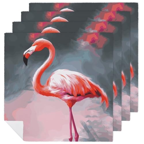 Servilletas de Tela Cuadradas 18x18 Pulgadas Pack x4 miniatura 1