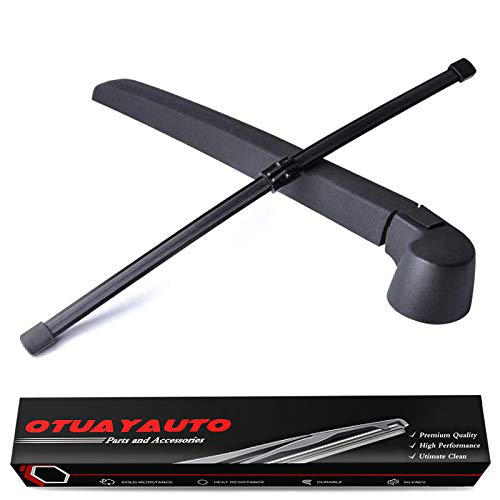 Image of Replacement for Audi Q5 2009-2017 Rear Windshield Back Wiper Arm Blade Set - OTUAYAUTO Factory OEM Replacement 8R09554071P9