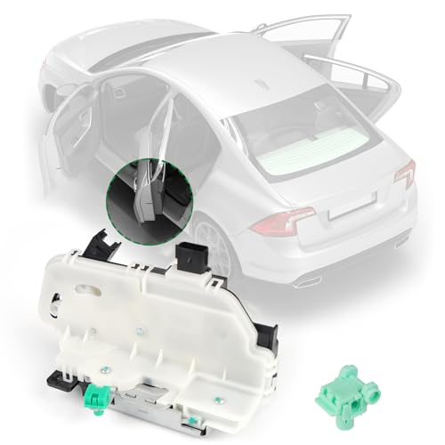Image of Rear Left Driver Side Latch Lock Power Door Latch Actuator Compatible with Ford Explorer F-150 Mustang Taurus 2009-2019 Replace 9L3Z-5426413-A