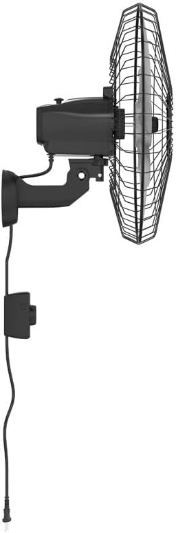 Black Antecipada Amazon Ventisol Ventilador De Parede Oscilante Steel 3 418J++Cnrzl. Ac Sl1000