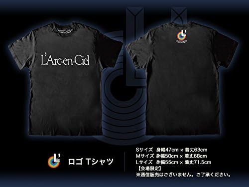 Amazon Co Jp L Arc En Ciel 25th L Anniversary Live 東京do Mu Official Goods Venue Limited Logo T Shirt Blk Hobbies