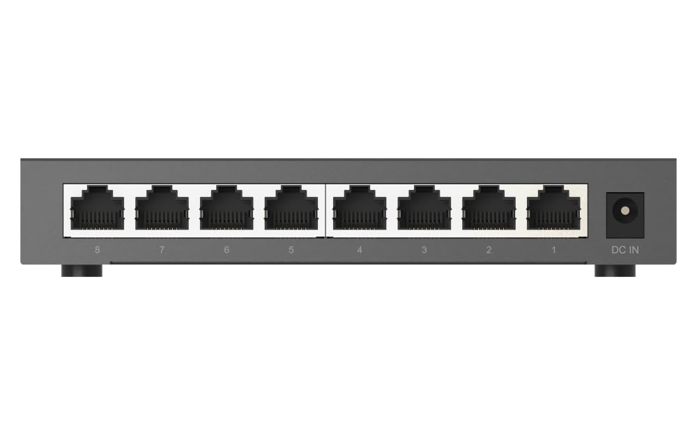 QNAP Switch QSW-1108-8T-R2 | 8X 2.5GbE RJ45, Unmanaged