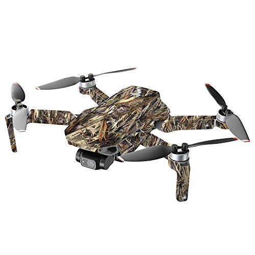 Image of MIGHTY SKINS Compatible with DJI Mini 2 Portable Drone - DRT Protective, Durable, and Unique Vinyl Decal wrap Cover Easy to Apply, Remove, and Change Styles Made in The USA (DJMAVMIN2021-Par-CAMO)
