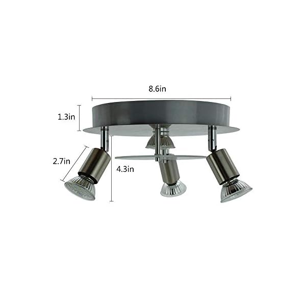 LED Round Plate Ceiling Spotlight - Image 6