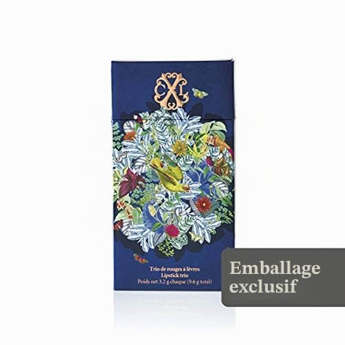 Christian Lacroix beauté - en exclusivité une ligne de maquillage inédite, développée par CXL by Christian Lacroix (Trio de rouges à lèvres)