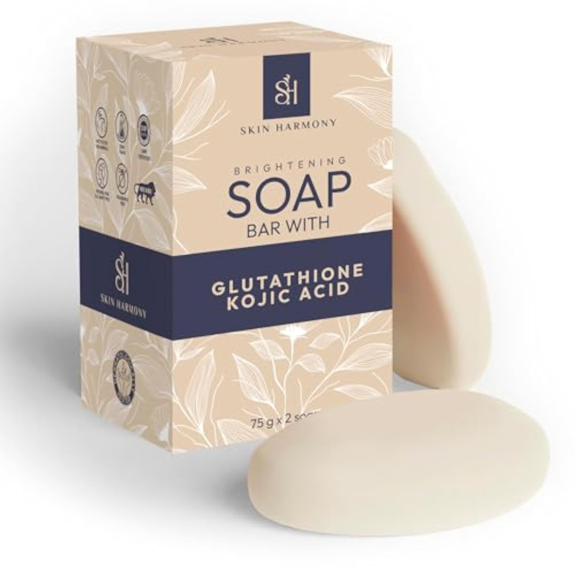 Kojic & Glutathione Brightening Soap | Pack of 2