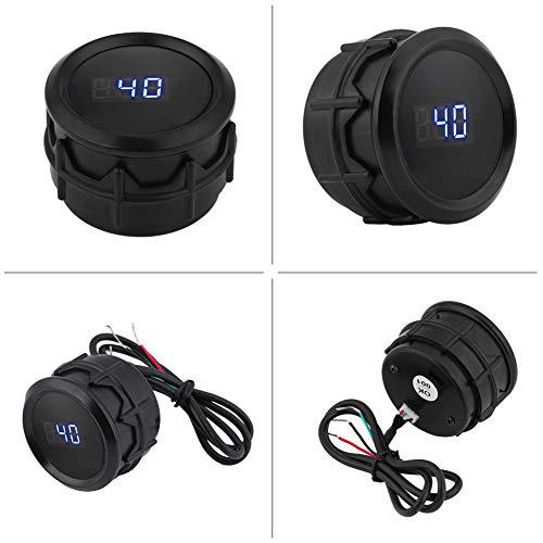 Medidor de temperatura del agua con LED azul indicador electromecánico de alta visibilidad