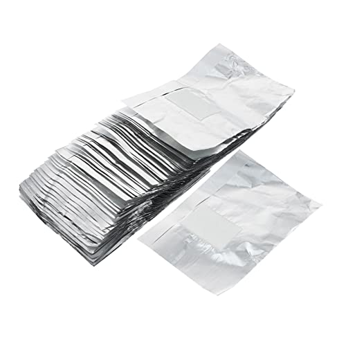 Ipetboom Fingernail Polish Remover Pads 200pcs Nail Removal Foil Wraps Thick Long