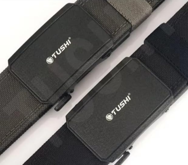 2025 New Tushi Belt, Edc Nylon Ratchet Tactical Belt, Mens Sports Adjustable Woven Waist Belts Automatic Buckle2