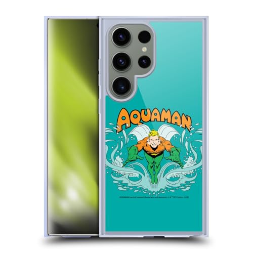 Coque en Gel Aquaman pour Galaxy S24 Ultra Coque Robuste de Qualité Militaire MagSafe