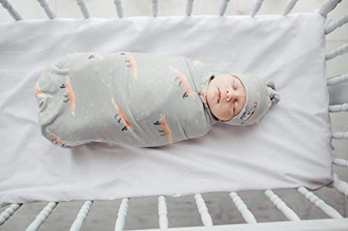 Image of Baby Beanie Hat Top Knot Stretchy Soft inchSwift inch by Copper Pearl