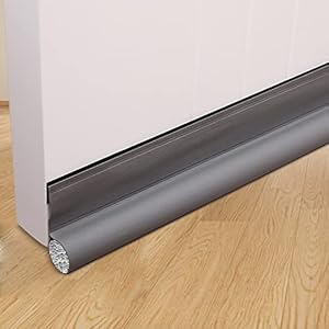 Zelfklevende deurafdichting, trekuitsluiting, tochtstopper voor deuren, 96 cm, tochtstopper voor deuren, deurafdichting, tochtstopper, geïsoleerd, weerbestendig, geluiddicht, winddicht.