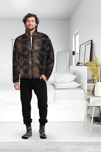 Mad Dog Men's Sherpa Jacket Ultimate Fuzzy Sweater for Men, Fleece Winter Coats, Mens Cold Weather Jackets4