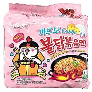 Samyang Hot Chicken Flavour Ramen Carbonara 130g (10Stück)