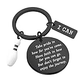 FUSTMW Bowling Ball Keychain Bowling Team Gifts Bowling Coach Keychain Bowling Player Inspiration Gi