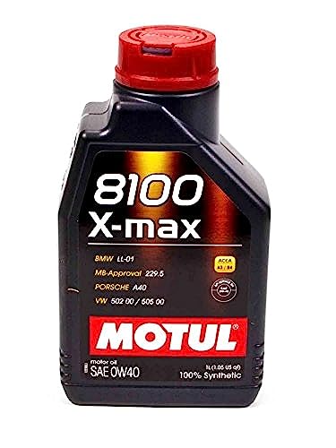 Motul 8100 0W-40 X-Max Aceite Motor 1 Litro miniatura 1