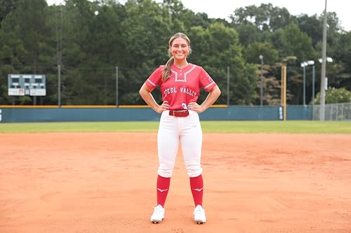 Mizuno Women's Belted Stretch Fastpitch Softball Pant3