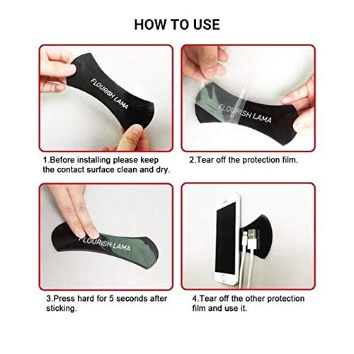 4 Pezzi Fixate Flourish Lama Amazing Nano Gomma Gel Pad - Foto 10