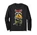 Funny Raccoon Holding Sunflower Cute Flower Mothers Day Long Sleeve T-Shirt
