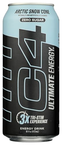 C4 Ultimate Energy Arctic Snow Cone