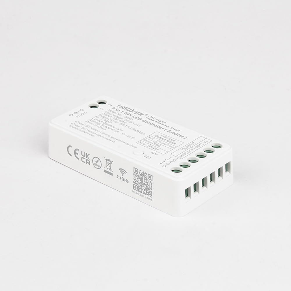 LGIDTECH LED SPIR3 Pixel Contrôleur,Compatible avec WS2811 WS2812 etc.