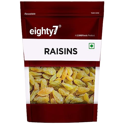 Image of Eighty7 Indian Green Raisins Kishmish, 1Kg